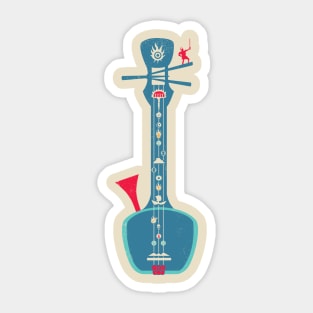 Shamisen Hero Sticker